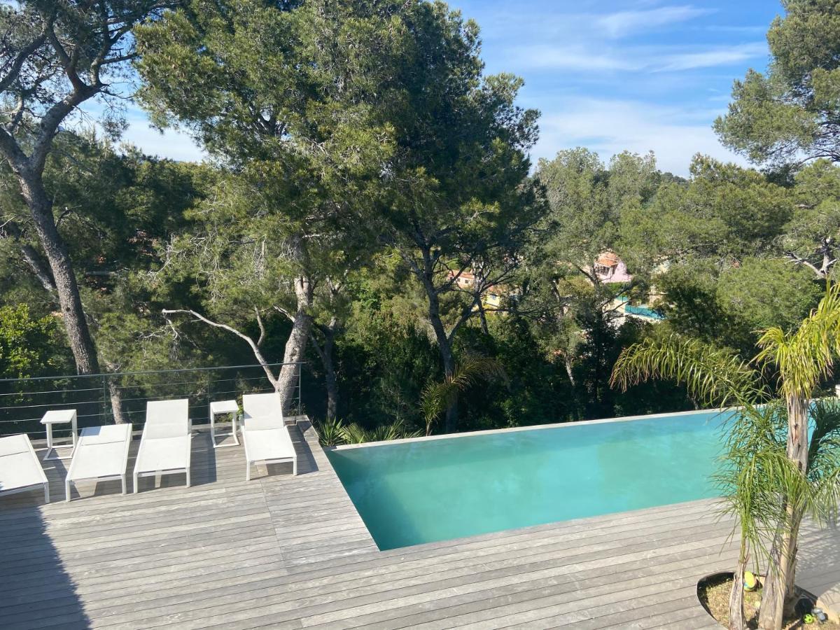Cabanon La Calanque Du Peninsula Hotel Le Pradet Luaran gambar